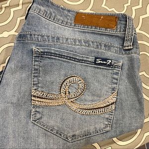 Seven7 Denim Shorts Size 12